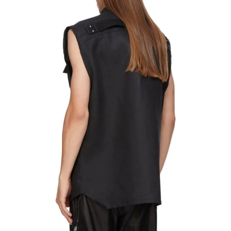 RICK OWENS Jumbo Sleeveless Outershirt-1