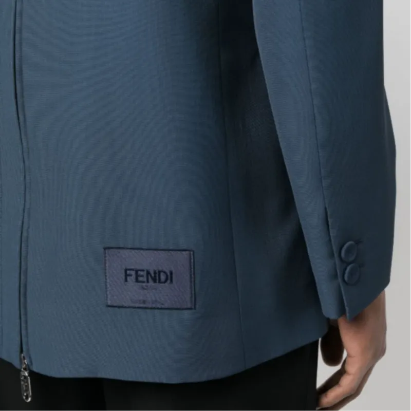 FENDI Single Breasted Tailored Jacket-5