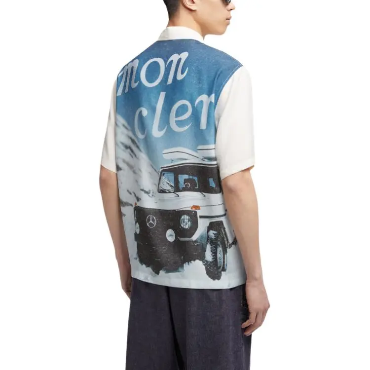 Moncler X Mercedes Benz Nigo Satin Shirt-1