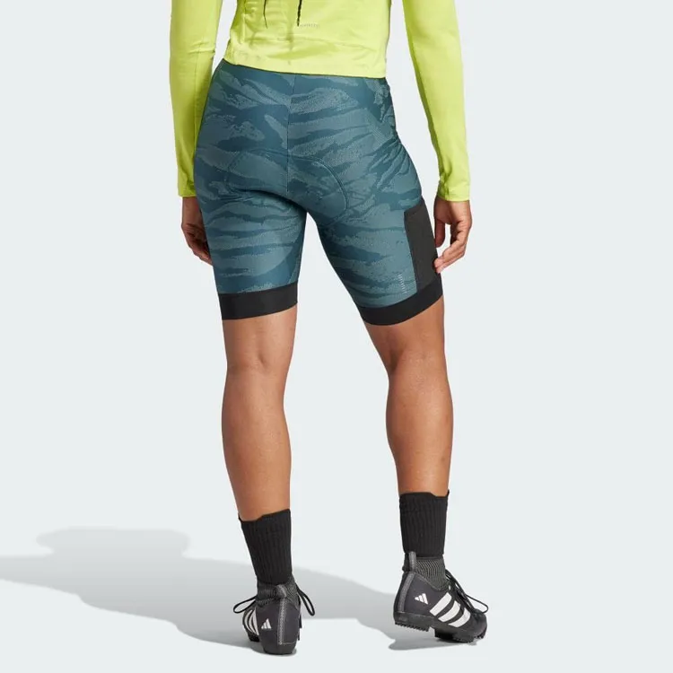 Adidas Sports Shorts Women's Turquoise-3