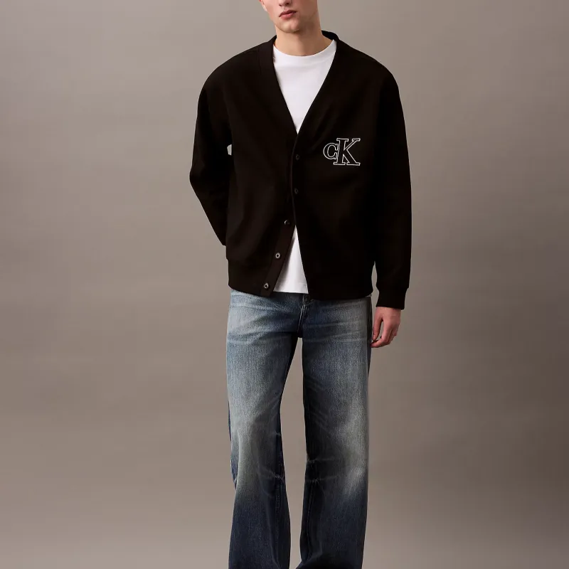 CALVIN KLEIN Knitwear Europe Version Men's Black-1
