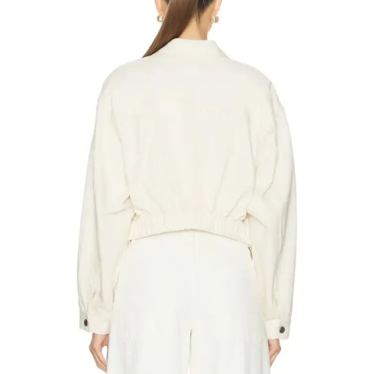 GRLFRND Jackets Coats Women's White-1