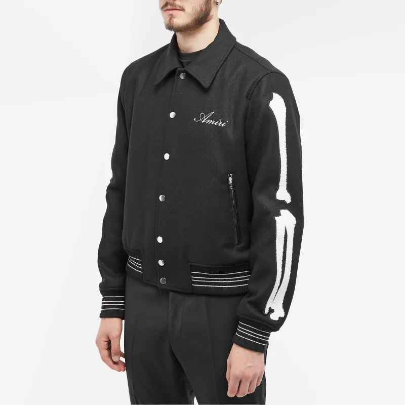 AMIRI Bones Varsity Jacket-2