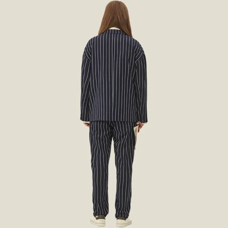 WAYNEXZAVIER Business Suit Men's Blue-2
