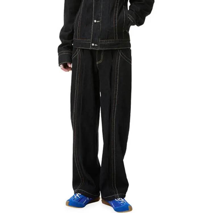 ADER ERROR FW24 Jeans Unisex Black-2