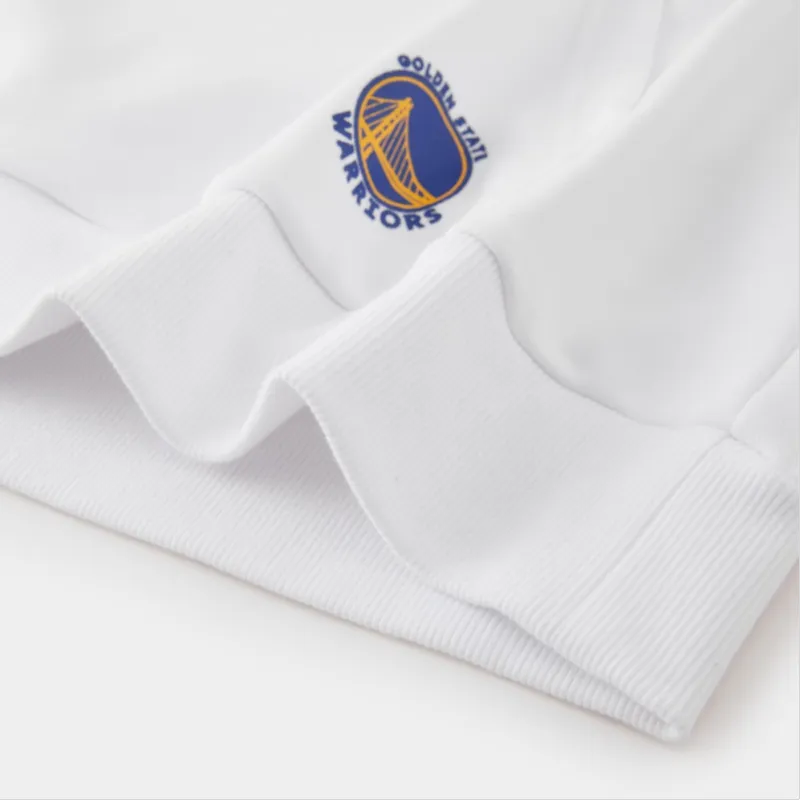 NBA Golden State Warriors Sweatshirt Unisex White-4