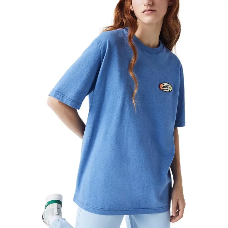 LACOSTE SS22 T Shirt Unisex Blue-2