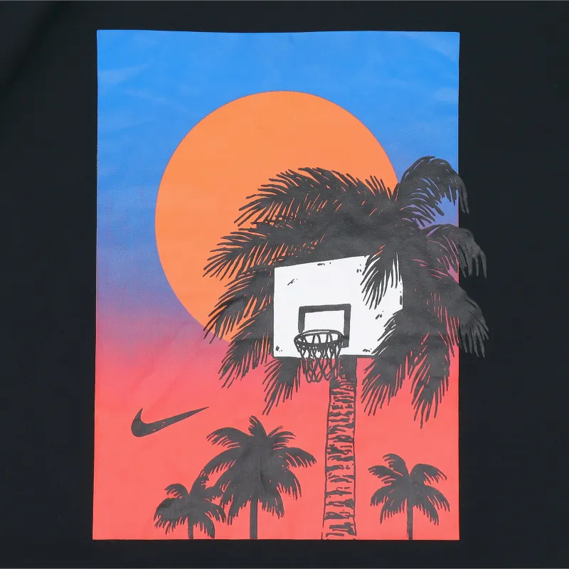 Nike T Shirts Men Black-4