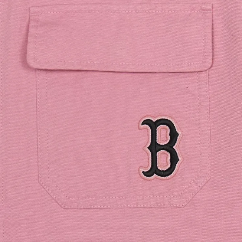 MLB Boston Red Sox Jacket Unisex Pink-4