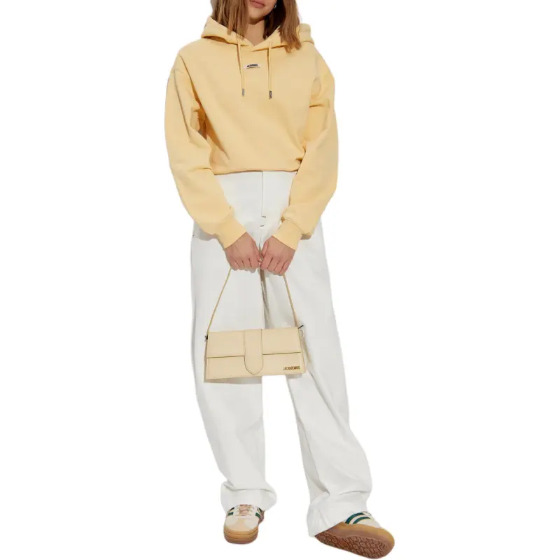 Jacquemus Logo Patch Drawstring Hoodie-3