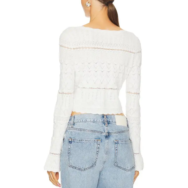 LOVESHACKFANCY Knitwear Women's White-1