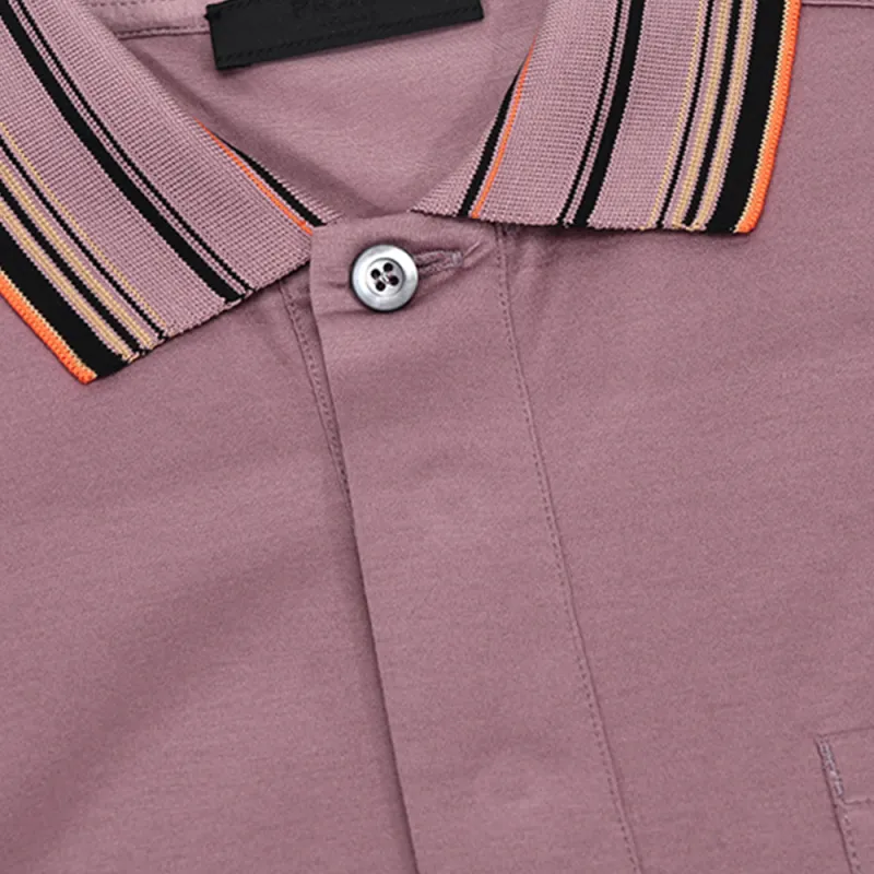 PRADA Polo Shirts Men Light Purple-4