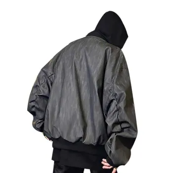 JIMI&JONS Jackets Unisex Black Gray Color