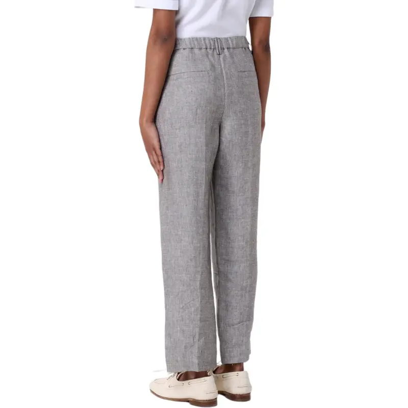 Brunello Cucinelli Pleated Twill Pants-3