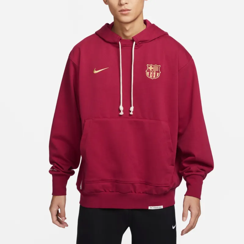 Nike Fc Barcelona Dri Fit Loose Fit Zip Up Hoodie-3