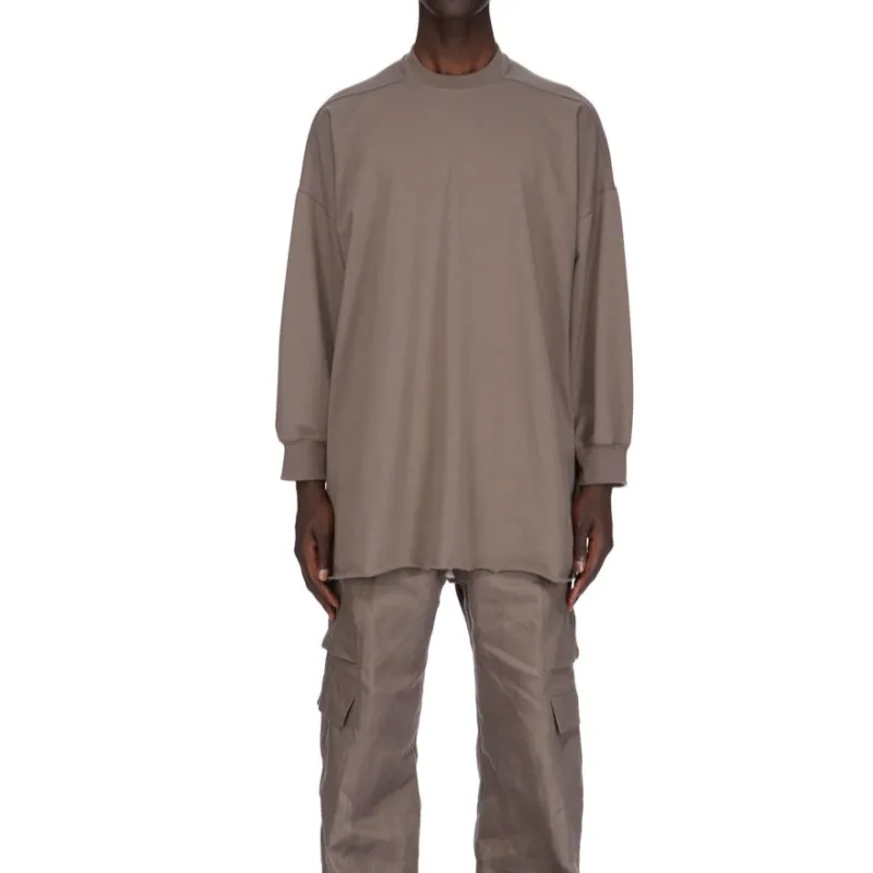 RICK OWENS T Shirts Men Dark Gray-2