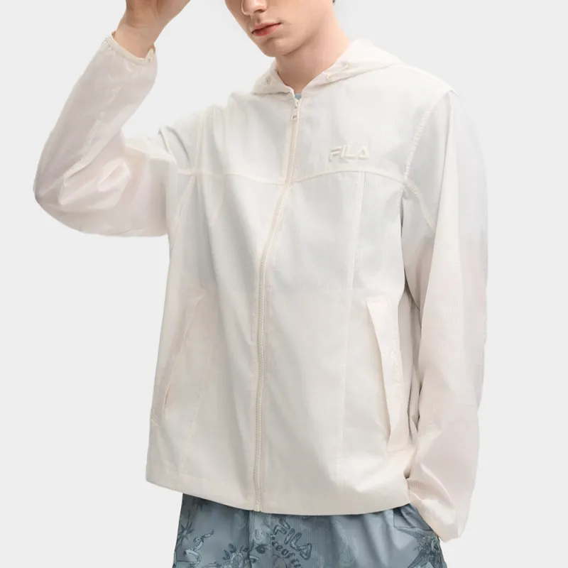 FILA Jackets Coats Men's Heron White-2