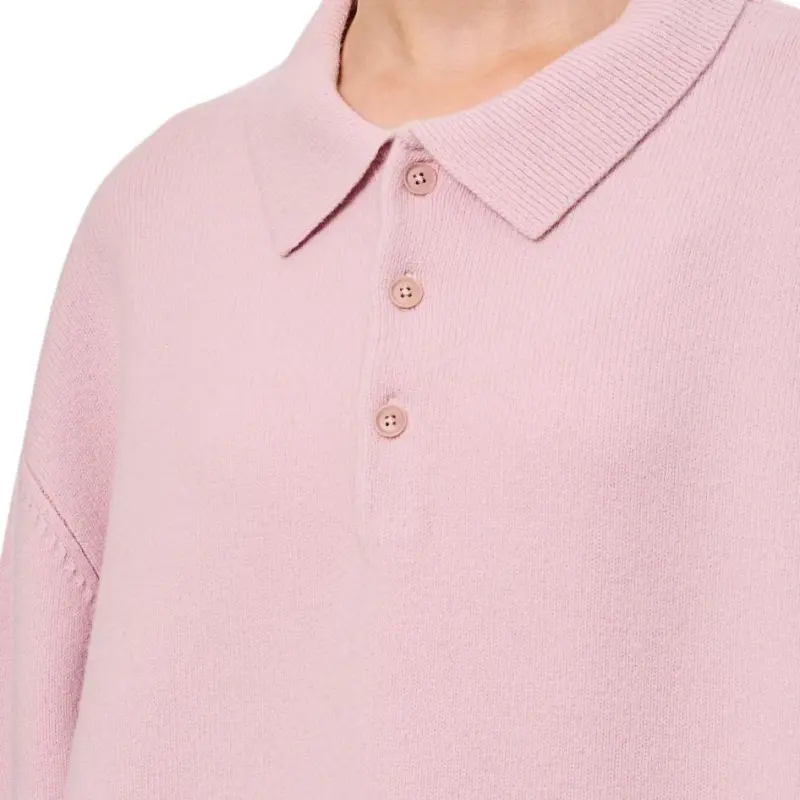 EXTREME CASHMEREX Polo Shirt Women's Pink-3