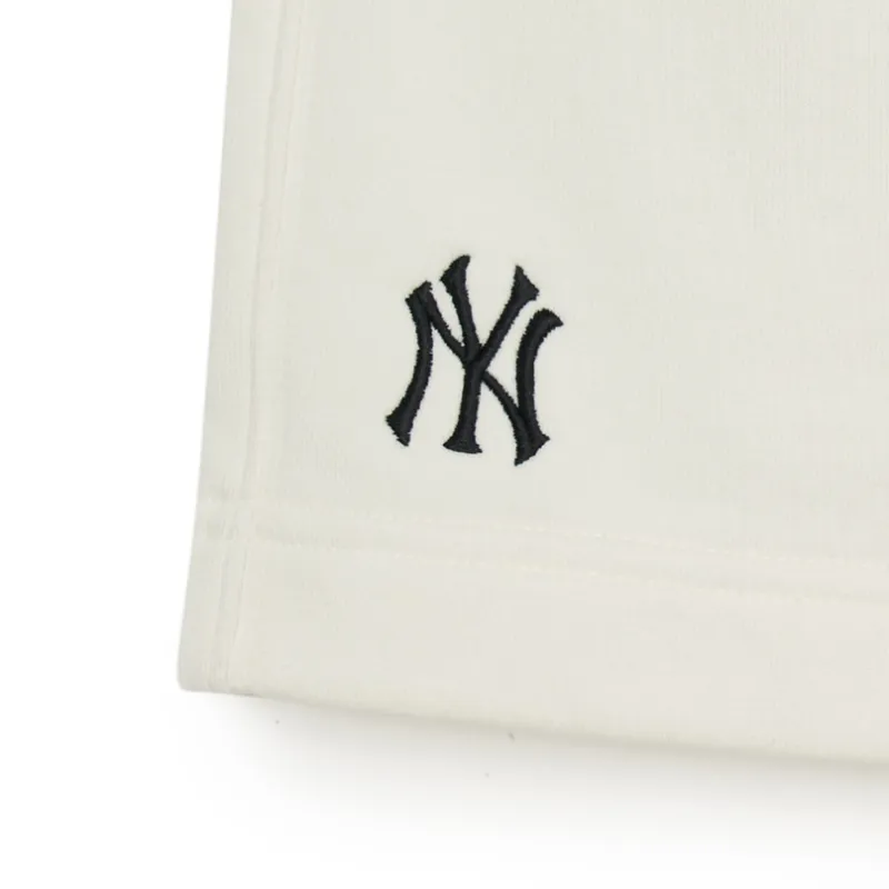 MLB Basic New York Yankees Casual Shorts Unisex Cream-3