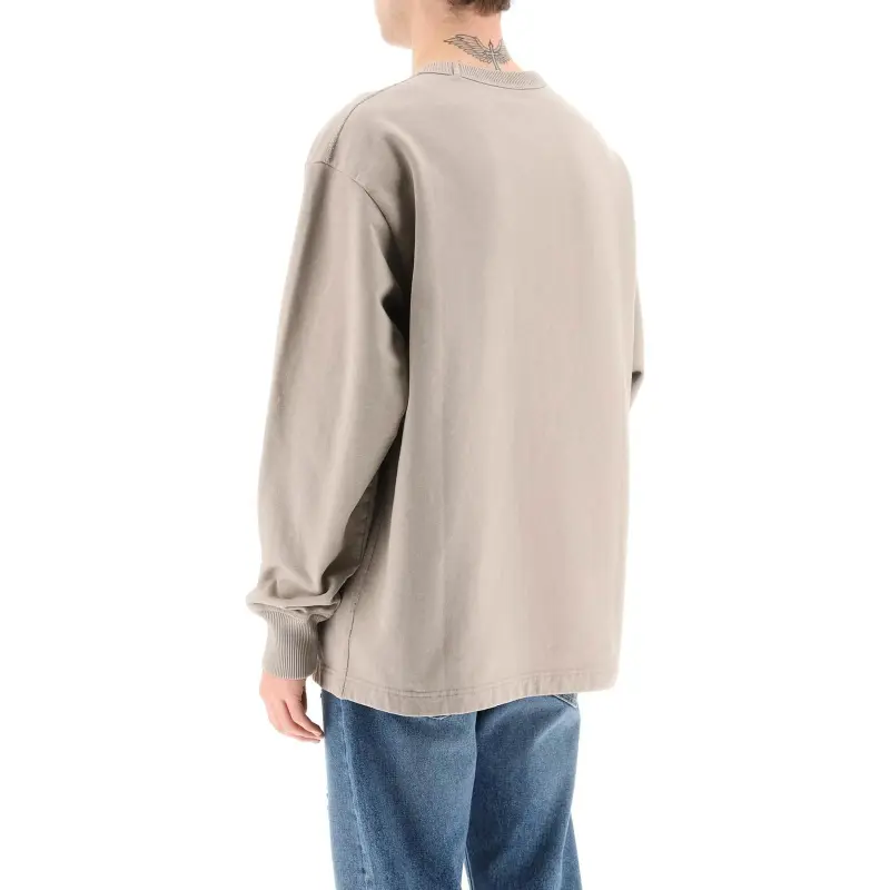 Acne Studios Sweatshirts Men Beige Yellow-2