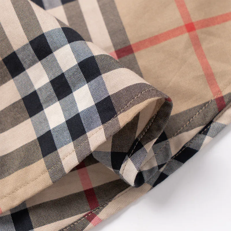 Burberry Shirt Fall Men's Khaki-9