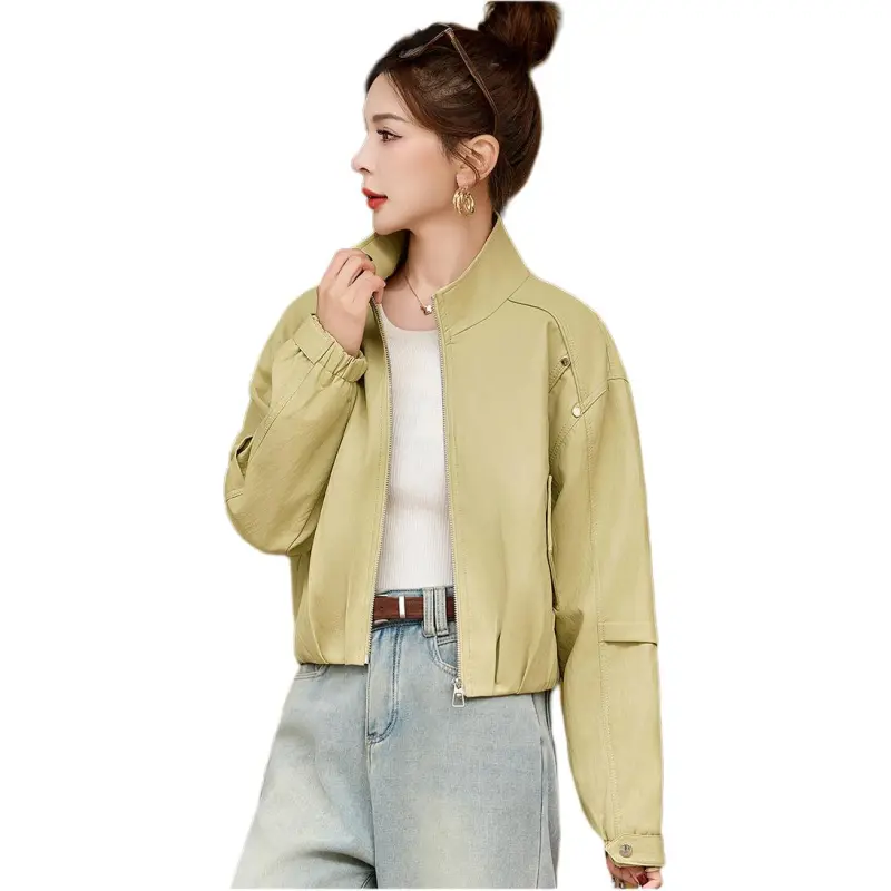 Fele.d Leather Jackets Women's-0