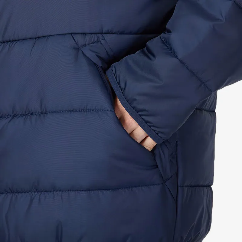 Nike Puffer Jackets Men Blue-4