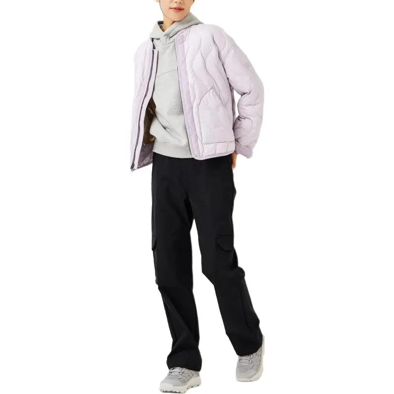 Columbia Down Jacket Women's Light Purple-3