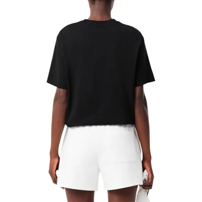 LACOSTE T Shirts Women's Black-2