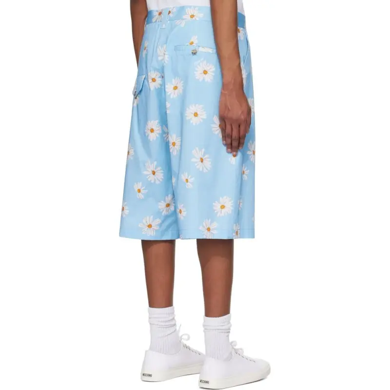 MOSCHINO Floral Printed Knee Length Shorts-1