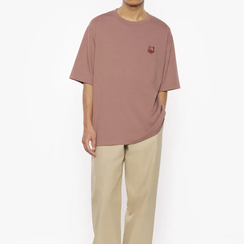 Maison Kitsune Bold Fox Head Patch Crewneck T Shirt-3
