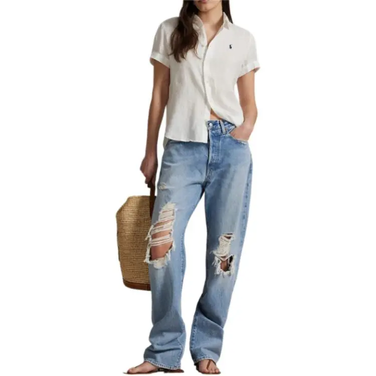 Polo Ralph Lauren Shirt Women's White-4