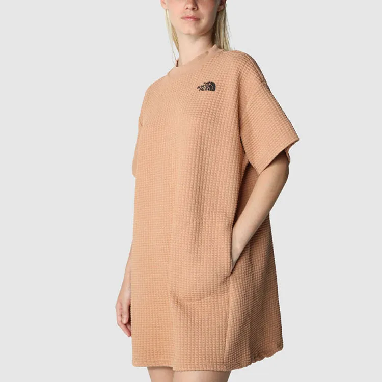 THE NORTH FACE Short Sleeved Dresses Women's Light Brown-2