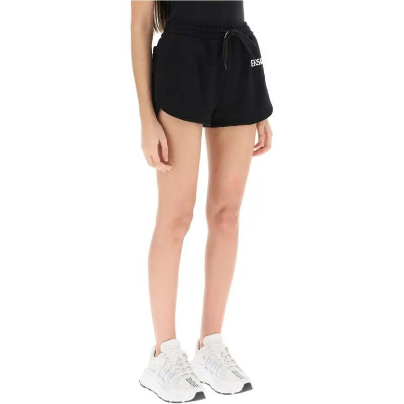 VERSACE SS23 Sports Shorts Women's Black-2