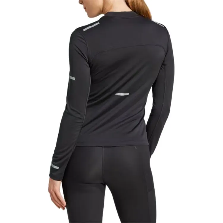Adidas Free Shipping With AdiClub Ultimate Running Reflective Long Sleeve Tee-1