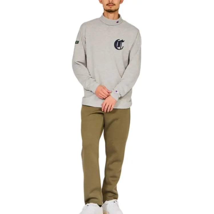 Champion FW24 T Shirt Men's Oxford Gray-1