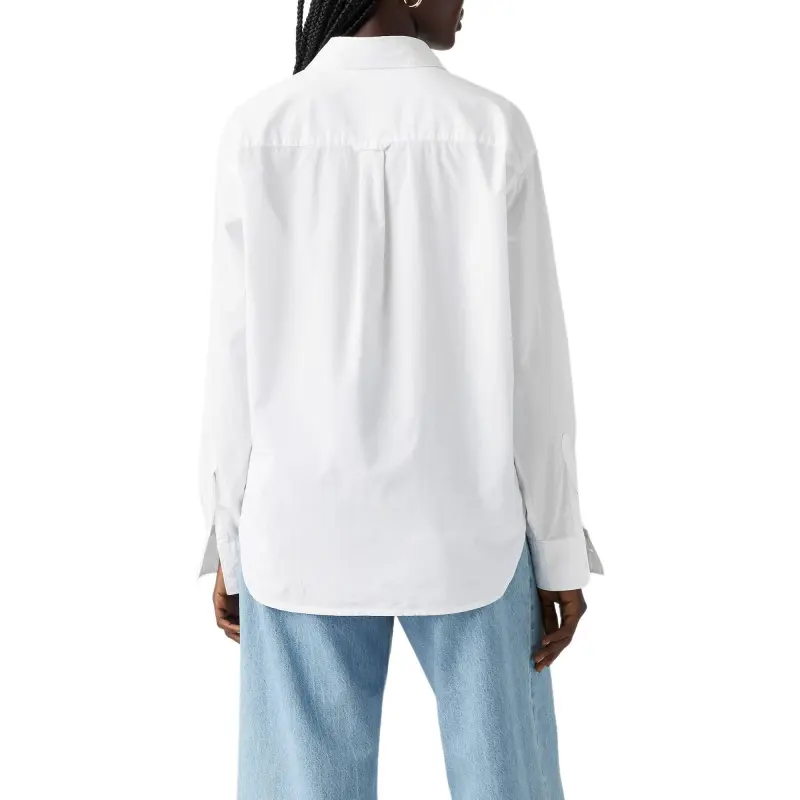 Levis Shirts Women's White-3
