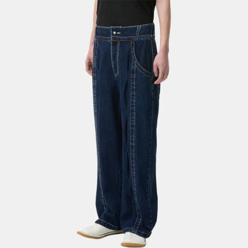 ADER ERROR FW24 Jeans Unisex Marine-5