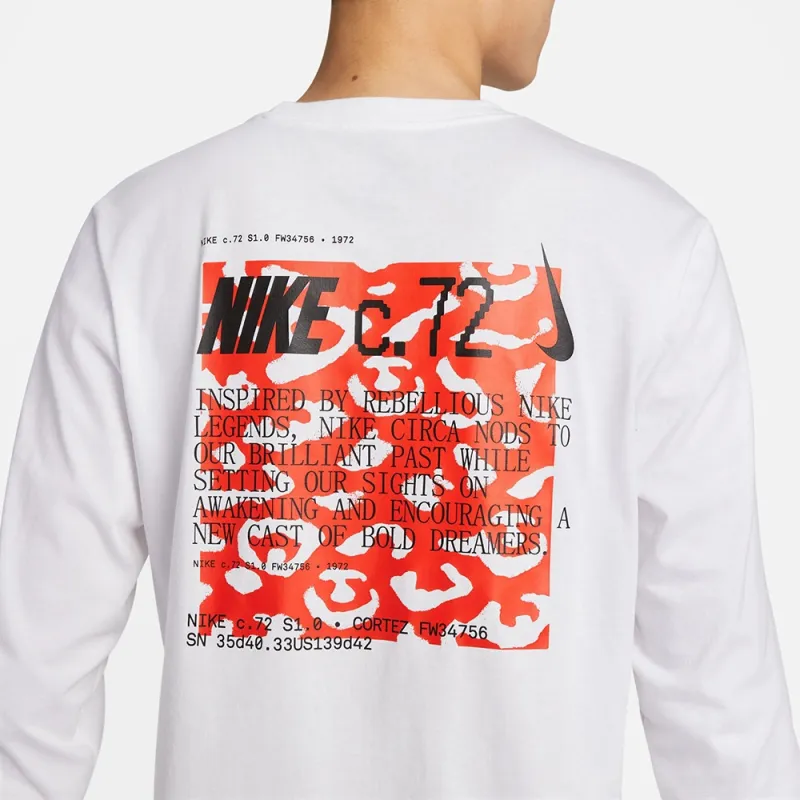 Nike T Shirts Men White-5