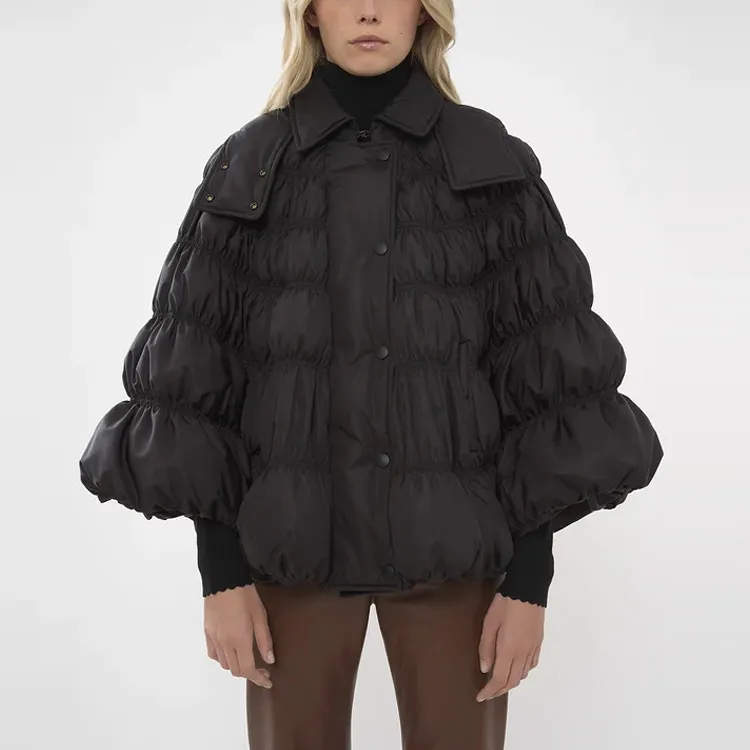 Chloé Slouch-hood Padded-design Jacket-1