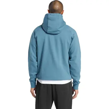 GYMSHARK Crest Hoodie Sweatshirt Men's Faded Blue