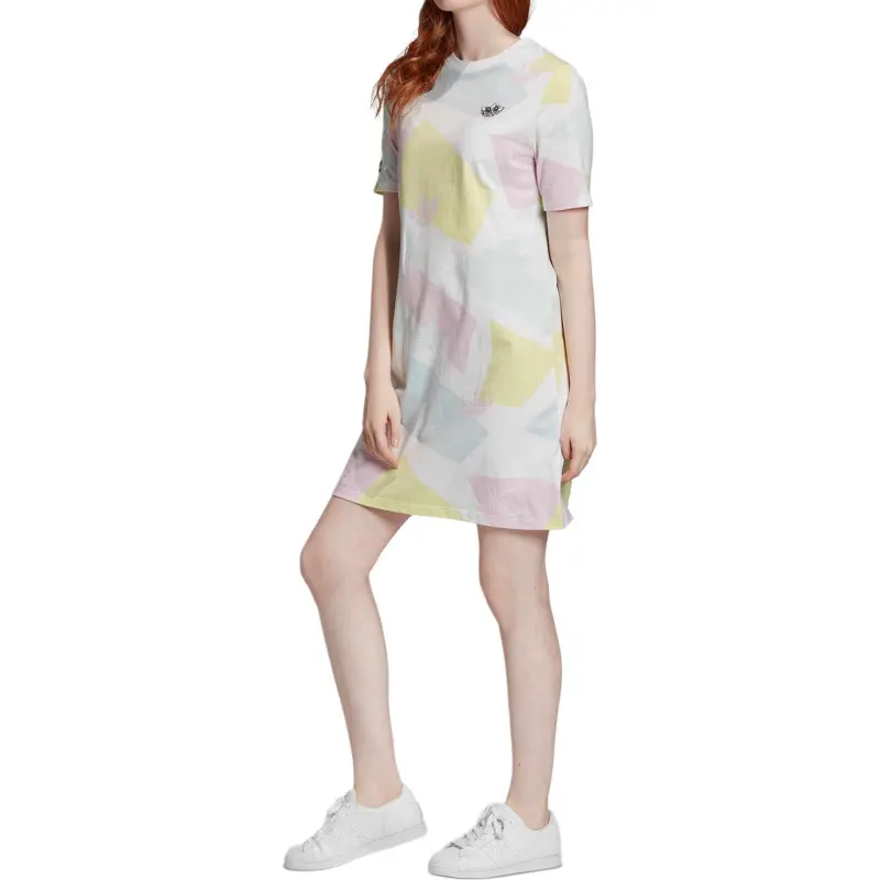 Adidas Originals Short Sleeved Dresses Women's Multicolor-2