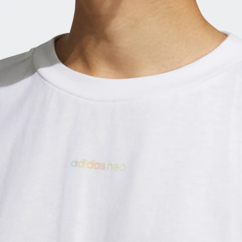 Adidas Neo Crop Tops Women's White-3