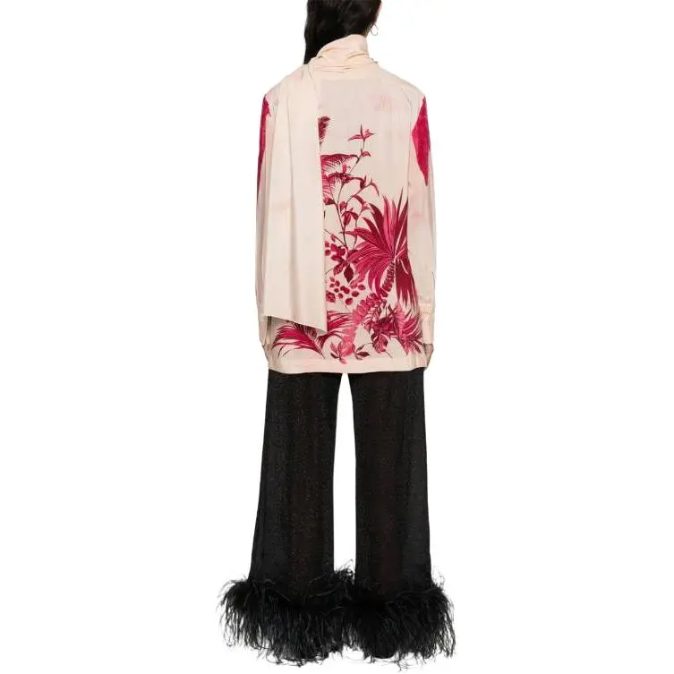F.R.S For Restless Sleepers Eunice Palm print Shirt-2