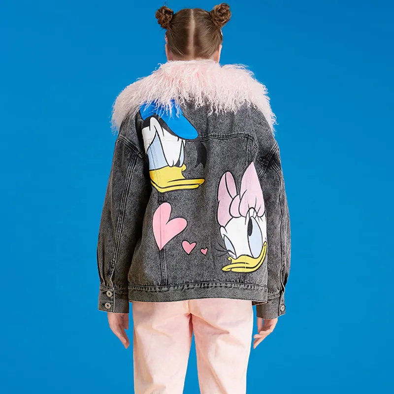 LALABOBO x TANGLAOYA Denim Jacket Women's-2