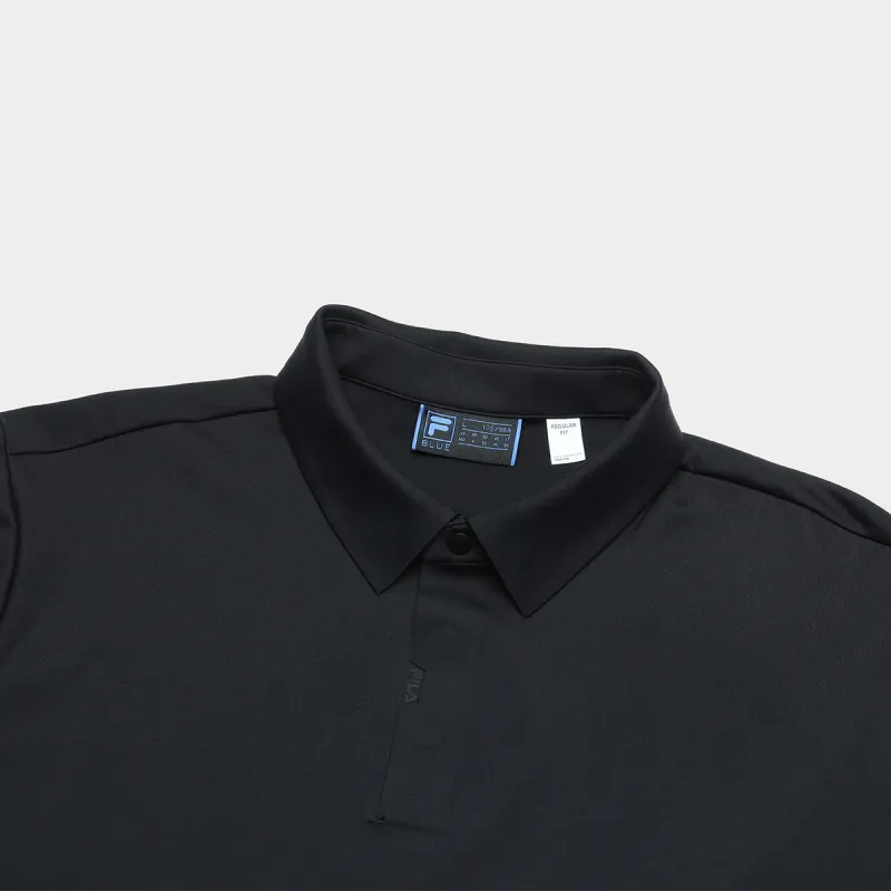 FILA Polo Shirt Men's Jet Black-5