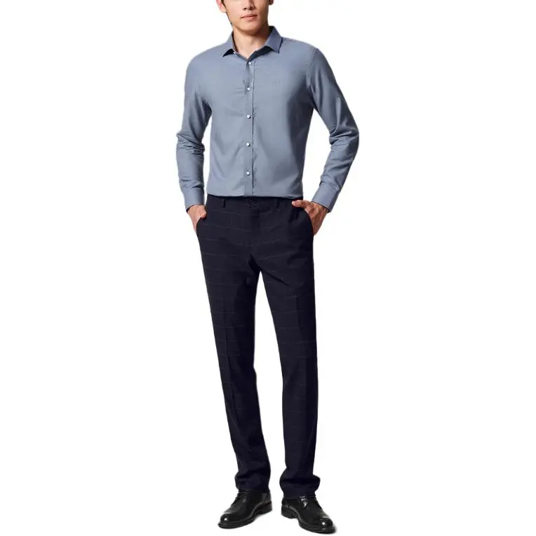 GOLDLION Suit Trouser Men's Navy Blue-1