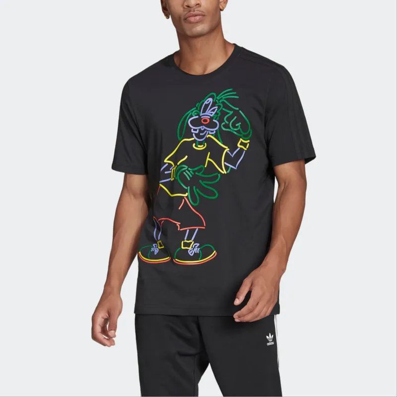Adidas Originals x Disney T Shirt Men's Black-1