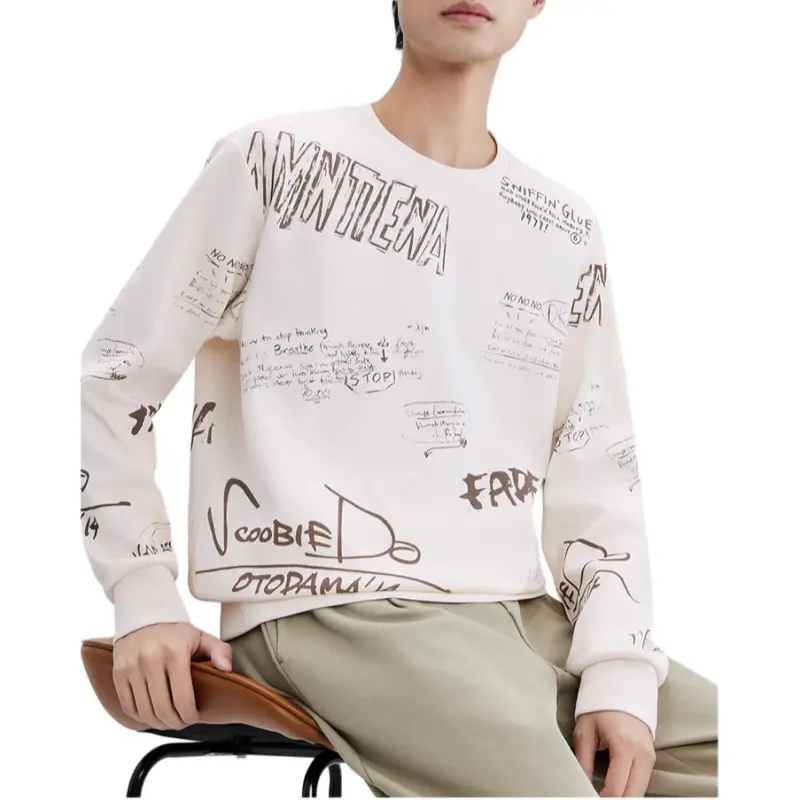 Red bean Sweatshirts Men-3