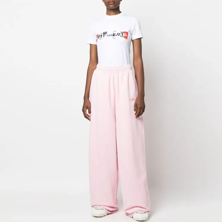 Vetements Casual Pants Women's Pink-1